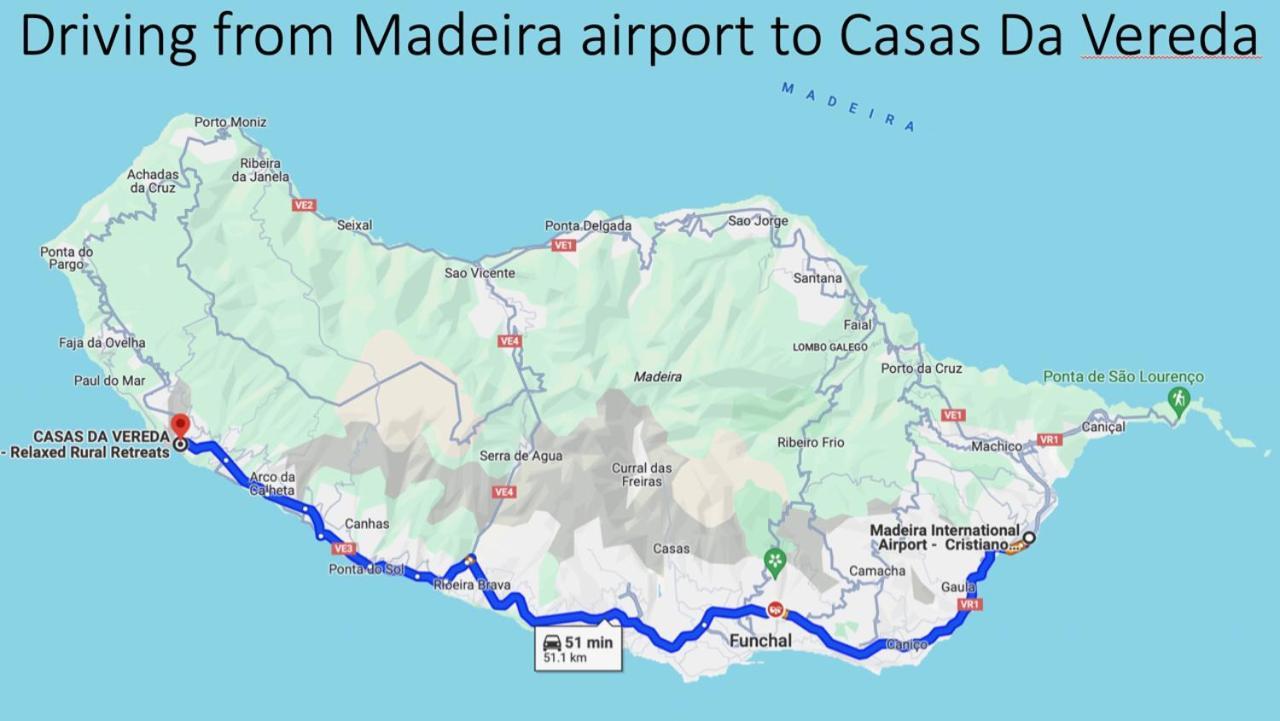 Casas Da Vereda Estreito Da Calheta Exteriér fotografie